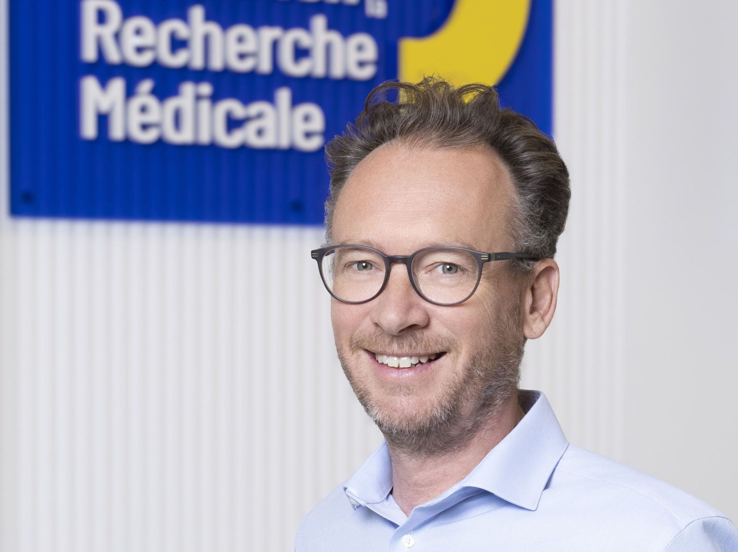 Alexis Vandevivère, directeur du développement des ressources et de la communication pour la Fondation pour la Recherche Médicale