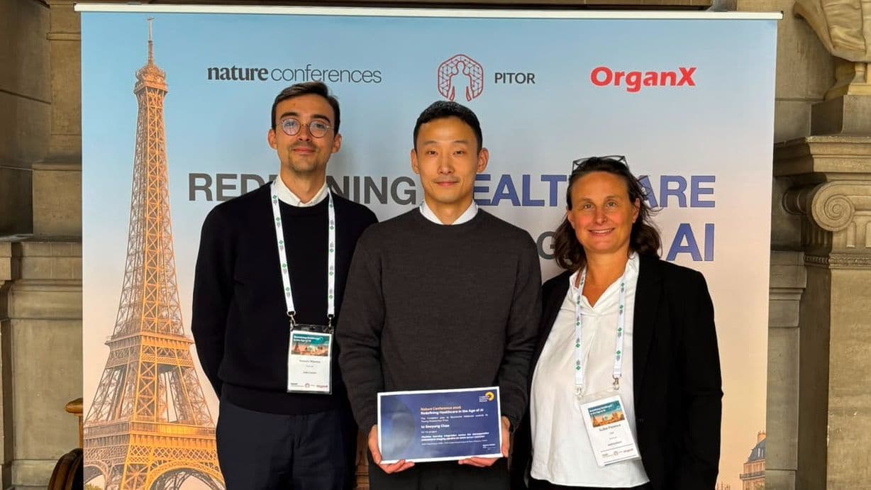 Remise du Prix FRM au chercheur Sooyong Chae