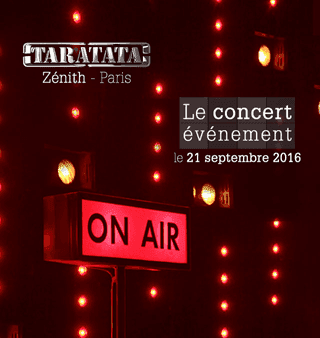 Venez fêter Taratata au Zénith-Paris, le mercredi 21 septembre 2016 à 20h30 !